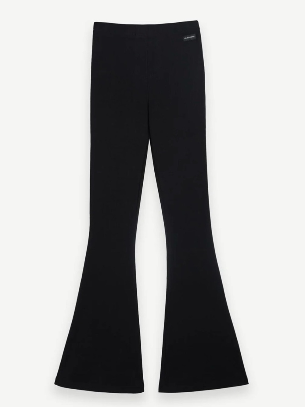 Les Benjamins Ribbed Stretch Leggings Black Sz Small